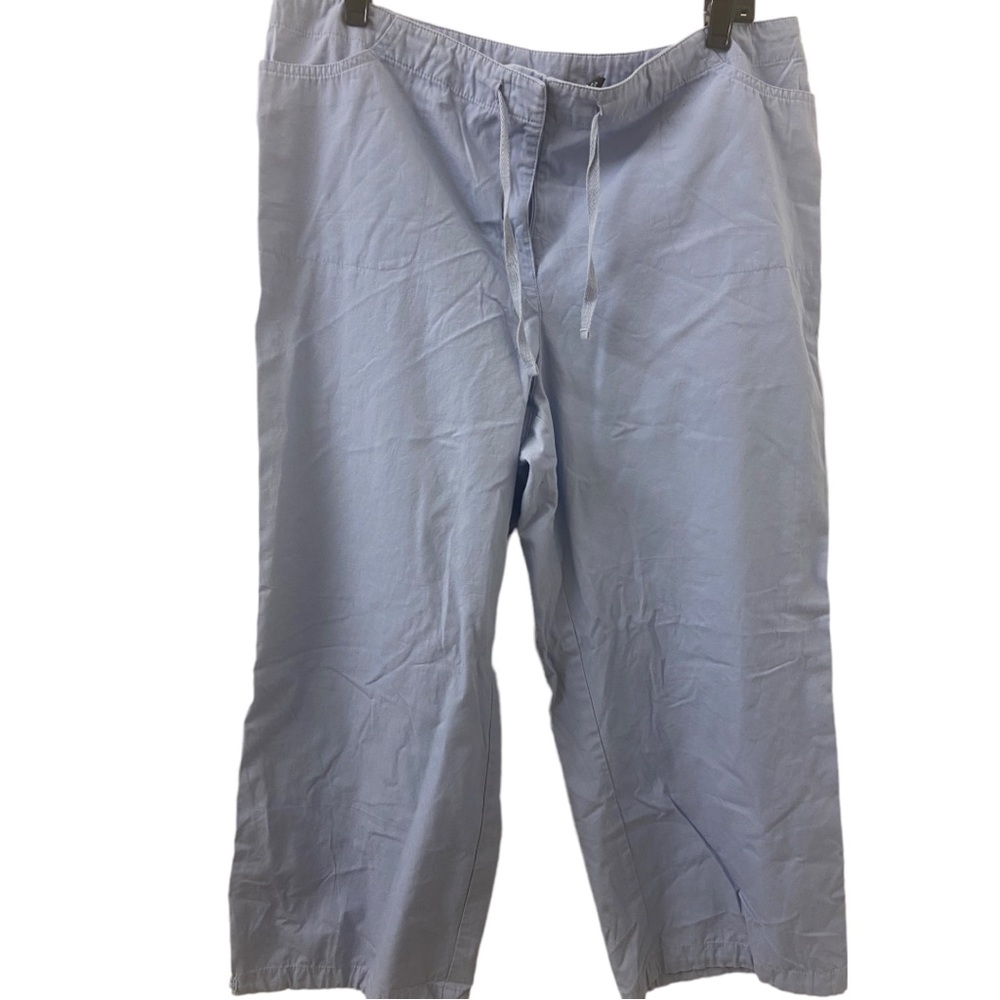 New York & Company Pale Blue Capri Pants - Size 16